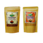 SELVI'S CHETINAD - Idli garlic powder and Idli Chilli powder - each 200 gm (pack of 2)
