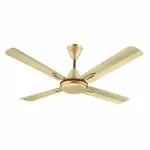 Orient Electric Quadro Ornamental 1200mm | 4 Blade, Premium BEE Star Rated Ceiling Fan 2 years warranty by orient (Metallic Ivory Cherry)PACK OF 1