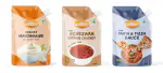 Fruvanta Jain Schezwan Dipping Chutney, Mayonnaise and Pizza Pasta Sauces (100gm x 3)
