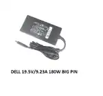 SOLUTIONS-365 LAPTOP ADAPTER CHARGER FOR DELL 180W BIG PIN 7.4*5.0 PIN Alienware 13 R3 Laptop adapter.