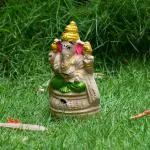 Puja N Pujari Eco-Friendly Ganesh Clay Idol for Ganesh Chaturthi