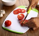 Aider Plastic Cutting Board Vegetable, Fruit, Meat,Cheese,Pizza Multicolor Pack of 1