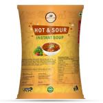 Brewlab Ready To Cook Instant Healthy Veg Hot & Sour Instant Soup Powder | Easy to Prepare | (1 kg)