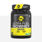 MUSCLE THRONE Whey_Isolate_Strawberry_1KG Whey Protein (1 kg, Strawberry)