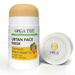 Orgatre Ubtan Face Mask For All Skin Type With Turmeric, Witch Hazel & Niacinamide For Acne