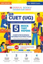 Oswaal NTA CUET (UG) 5 Mock Test Papers Computer Science/Informatics Practices (For 2023 Exam)