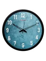 Random Sea Blue Plastic Wall Clock