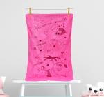 The Little Lookers Pink Soft Cotton Baby Towel (46 cm x 84 cm)