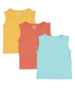 Mi Arcus Solid Cotton Vest/Baniyan/Innerwear/Sando/Camisole For Baby Boy/Kids/Girl Pack Of 3