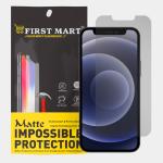 FIRST MART Matte Impossible Flexible Fiber Tempered Glass Screen Protector for iPhone 12 Mini