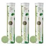 Gigagreen Dailygreens effervecent Tablets | Green Mango Flavor | Pack of 1