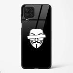 My Pc Wala Samsung Galaxy A22 4G Black, White Glass Back Cover