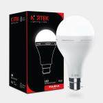 Nortek Yellow 9 Watt Fabia+ Led White Emergency Inverter Bulb, Upto 4 Hours Backup