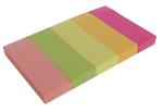 FRKB Fluorescent Page Markers Sticky Notes 5 Colors 100 Sheets Each