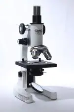 Gemko Labwell Student Compound Biological Microscope with 5 Prepared Slides Mag- 100x to 675x
