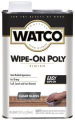 Rust-Oleum WATCO 68041 Wipe-On Poly Finish GLOSS, Quart (946ml)
