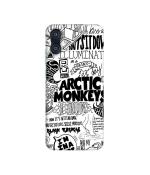 Casotec Arctic Monkeys Pattern Design 3D Printed Hard Back Case Cover for Samsung Galaxy M04 4G
