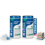 Ethiek Detergent Powder, Top Load & Front Load Detergent Washing Powder with 3X Power - 1600g, 100% Natural & Organic Concentrated Detergent, Uses 1/3 Detergent | Baby safe & Biodegradable