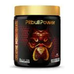 PITBULL POWER Creatine_ Energize Your Workouts With A Refreshing Twist! Boost Muscle Recovery & Easy Mix. Ideal For Gym Enthusiasts, Unflavoured_120GM.