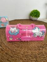 Radhya Accessories Kids Pen & Pencil Box Suitcase Style Password Lock Pencil Case