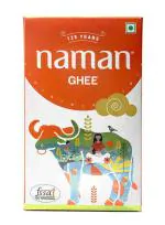 NAMAN Desi Ghee- Ghee for Better Digestion and Immunity |Cow Ghee 1 Lit | Lab Tested | Perfect Aroma & Danedar Ghee | Curd-Churned | No Added Color and Preservatives, No Added Fragrance |100 % Pure & Hand made A2 Gir cow ghee | Organic Ghee |( RT Pack)