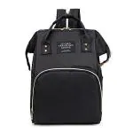 Chinmay Kids Black Multipurpose Baby Diaper Bag