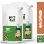 Purecult Sweet Orange And Lemon Handwash 750 Ml Combo
