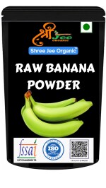 Shree Jee Organic Raw Banana Powder 500g | Banana flour