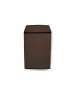 The Furnishing Tree Washing Machine Cover Made for Whirlpool 6 Kg Royal Fully-Automatic Top Load WHITEMAGIC Royal 6.0 Coffee Color