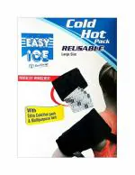 EASY ICE Multipurpose Pain Relieving Cold Hot Therapy Pack with Belt, Blue (Large)