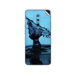 GADGETSWRAP Printed Vinyl Skin Sticker for Oneplus 7 Pro - Water Drops
