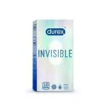 Durex Invisible Super Ultra Thin (1 Box, 10 Condoms)