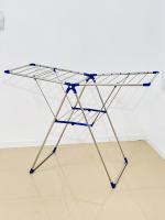 TNC STAINLESS STEEL 1 LAYER FLOOR CLOTH DRYING STAND