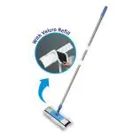 Vimal Flatuna 400 (16 inch or 40 cm Wide) Professional Series Commercial/Industrial Large Floor Cleaning Flat Mop | Easy Cleaning Cotton Mop with Velcro System | Perfect for Home and Office