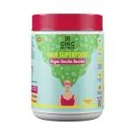 Chicnutrix Hair Superfood Vegan Keratin Booster with DHT Blocker Vanilla Cream Powder 300gm