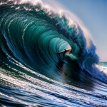 Love Creation 12x18 Size poster print for creative wall art- swell-life-ocean-wave-art-print-8794(Non Sticker)