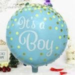 My Party Suppliers Multicolor Its a Boy Baby Theme Foil Balloon