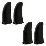 VCR Mobile Accessories Thumb Sleeves & Finger Sleeves for Mobile Games - 04 Pieces in 2 Packs - Anti Sweat Finger Sleeve Gloves makes gaming easy on Phone and Tablet - Easy To Wear Gaming Sleeves