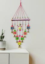 Avyank Ganesh With Bell Wall Hanging Door Hangings Home Décor Wind Chimes Set Of 1 Dream Catcher
