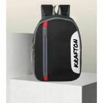 KRAFTON Black Polyester Medium Waterproof Backpack for Men and Women - 24 L