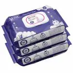Skinic 100% Herbal Baby Wipes | Alcohol Free | Chemical Free | Paraben Free | Lid (Pack of 3)