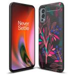 Fashionury Rubberised Designer Printed Back Cover For Oneplus Nord 2 5G