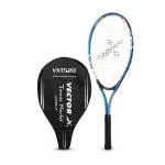 Vector X VXT 520, 23 inches Strung Tennis Racquet (Blue)
