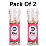 Urban Platter Pink Himalayan Rock Salt Grinder, 100g ( Pack Of 2 )