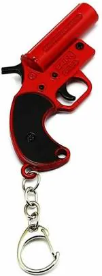 Blue Aura Swag Brother Multicolor Metal Pubg Flare Gun Exact Model Air Drop Key Chain