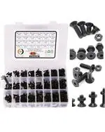 Epi-Torque High Tensile Countersunk Bolts - Dia M3 M4 M5 Assorted Lengths 6mm-30mm With Plastic Box Assortment (Pack of 821)