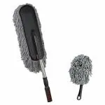 Riderscart Car Dusters Cleaning Kit Exterior Cleaning Microfiber Duster with Free Mini Interior Duster (Multi-Color)