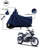Aamaya Store Blue Two Wheeler Cover For Bajaj Pulsar Ns-160
