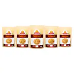 Ghotaram Healthy Snacks Baked Bhakarwadi | Mouth-watering Button Bhakarwadi Crunchy, Light and Flavourful Tea Chai Party Snack Namkeen | Guilt Free Wholesome Goodness | Sweet and Tangy-1Kg*5Pack
