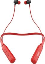 Aroma In The Ear Nb119C Carter Neckband Earphone Bluetooth Headset, Red